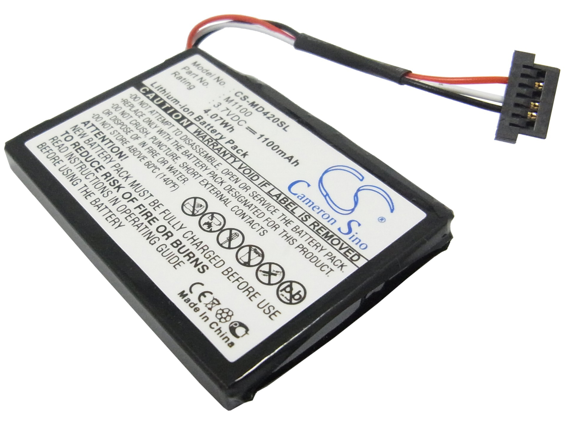 Medion GoPal E4230 E4240 E4245 M1100 battery