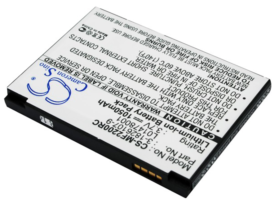 Novatel battery MiFi2200 3G 3-1826107-9 40115114.00 L01478001