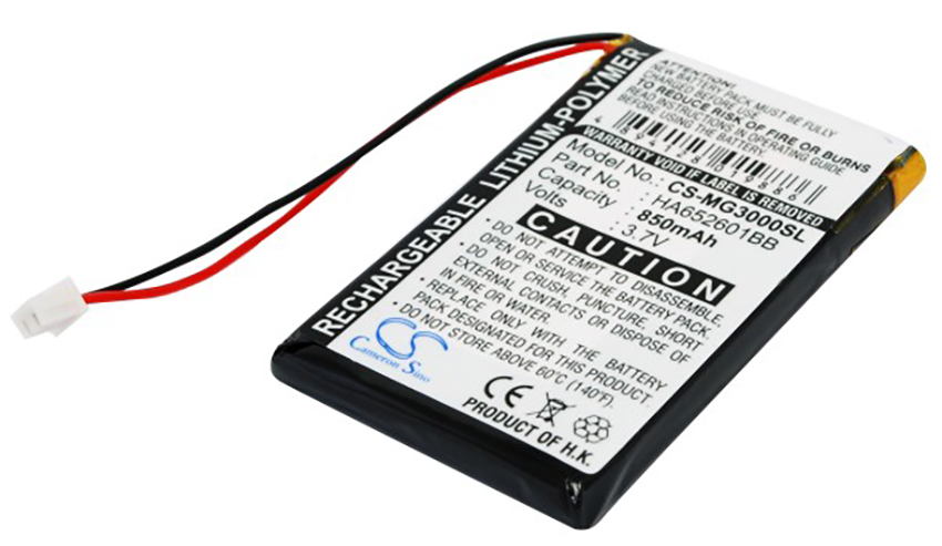 Typhoon-MyGuide-3000 3010 3030 HA652601BB battery replacement