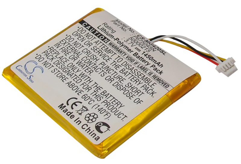 Typhoon-MyGuide-4200 4228 WE 50000215 P675045N PND4220 battery
