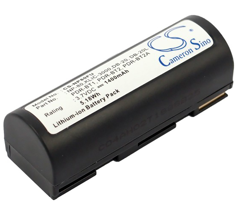 Uniross VB101745 3.7v 1400mAh digital camera battery rechargeable