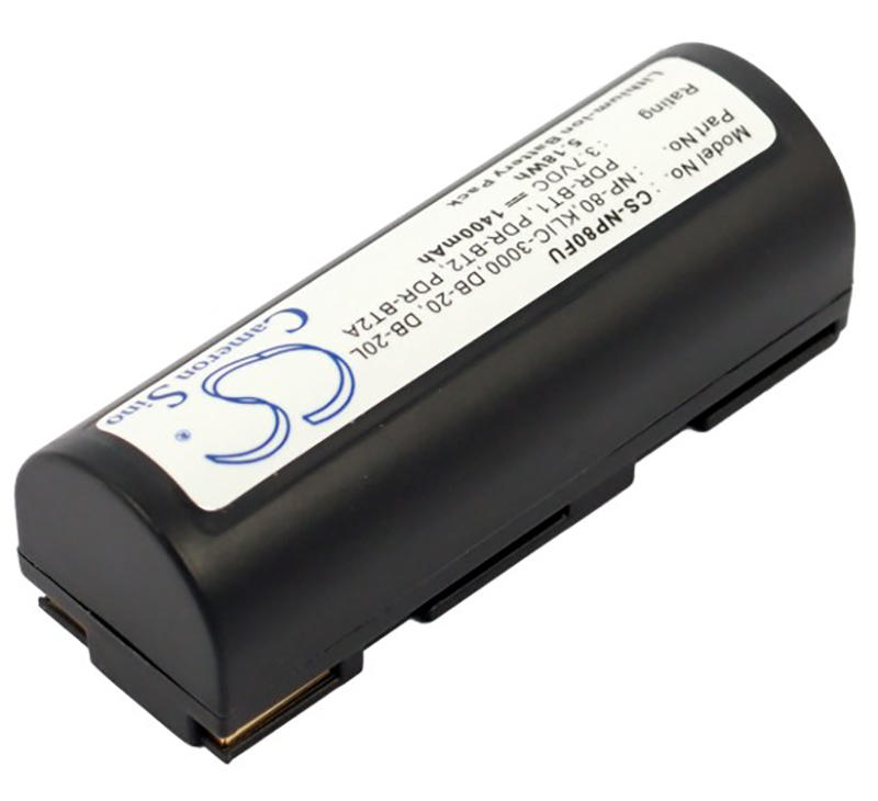 Uniross VB101745 3.7v 1400mAh digital camera battery rechargeable
