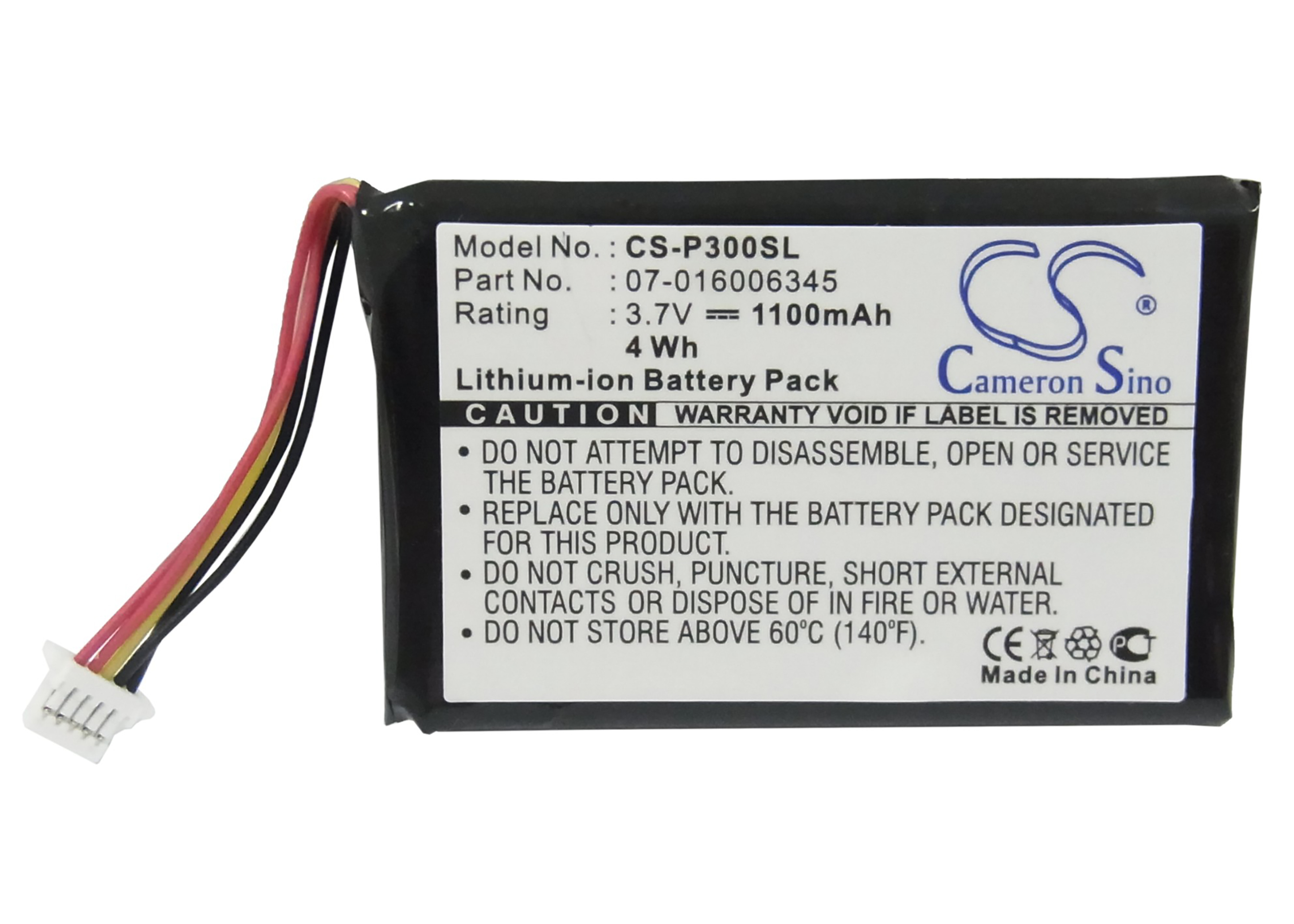 Packard Bell PocketGear 2030 07-016006345 battery rechargeable