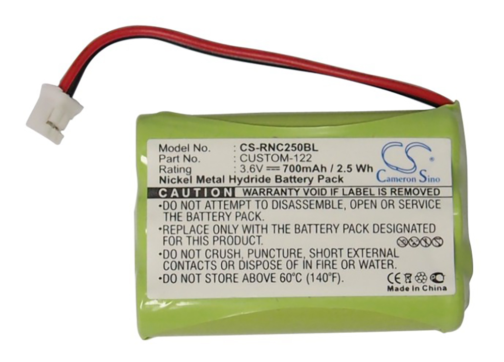 Resistacap Inc battery CUSTOM-122 N250AAAF3WL payment terminal