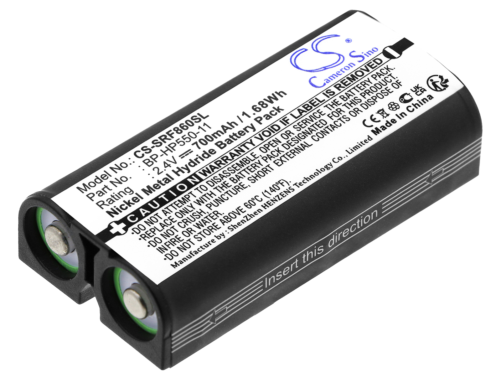 Sony battery MDR-RF925, RF970, RF810 BP-HP550-11 headset