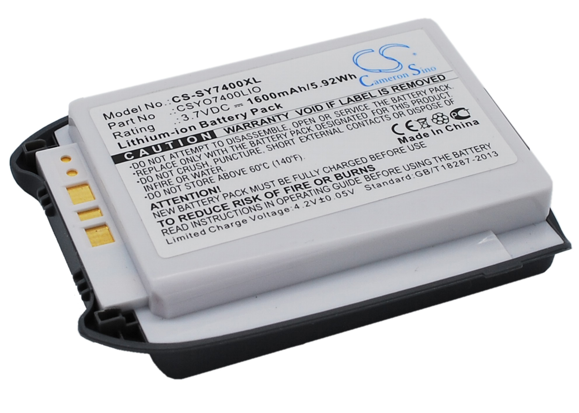 Sanyo SCP-7400 MM7400 MM-7400 battery replacement rechargeable