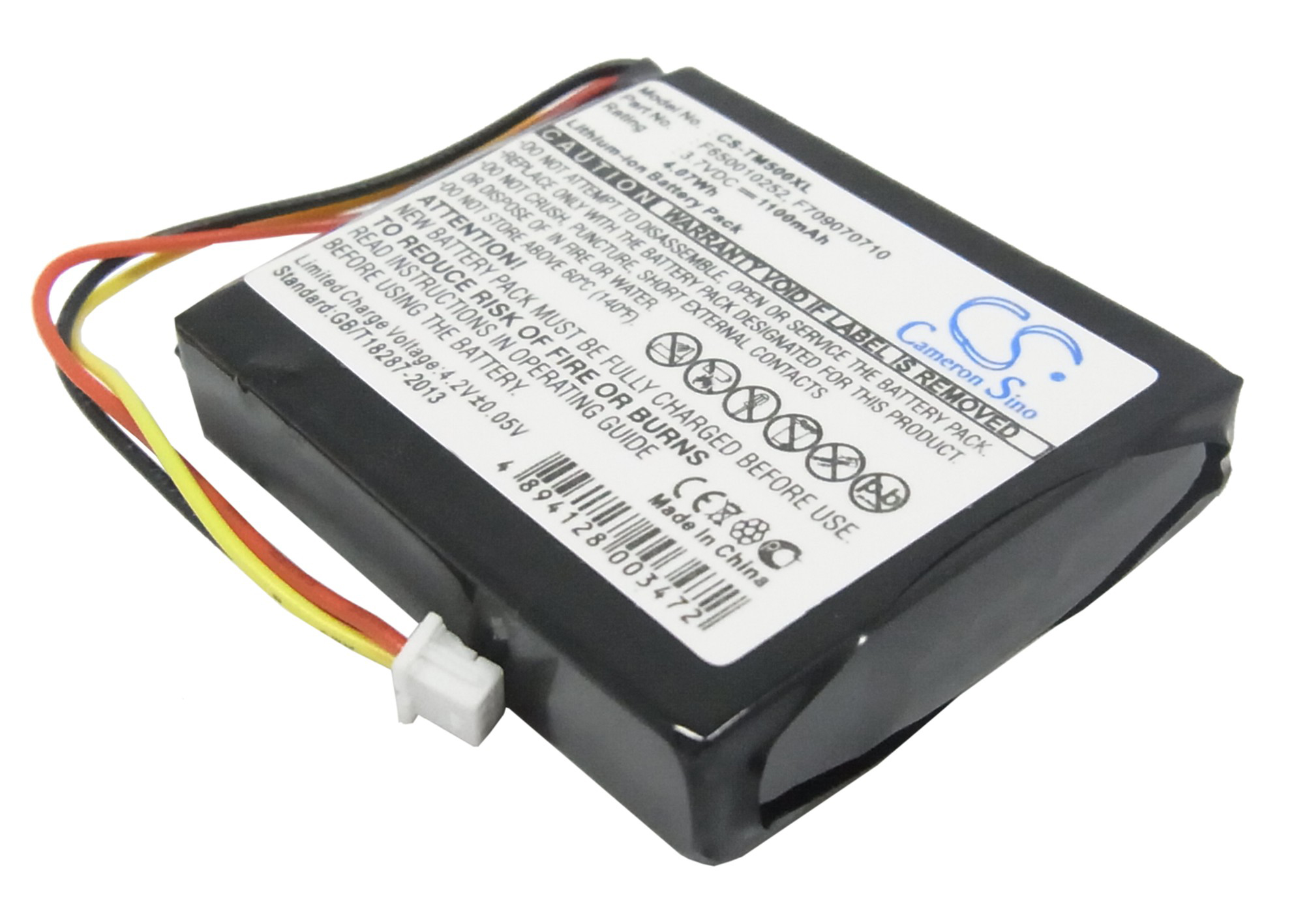 Tom-Tom ONE Europe Regional RIDER V2 replacement battery