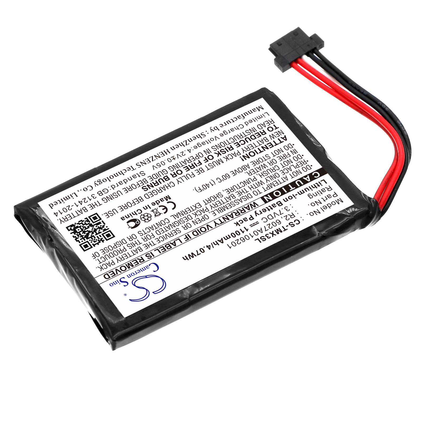 Tom-Tom 1EP0.029.01 4EP0.001.02 5EP0.029.01 XXL IQ Routes battery