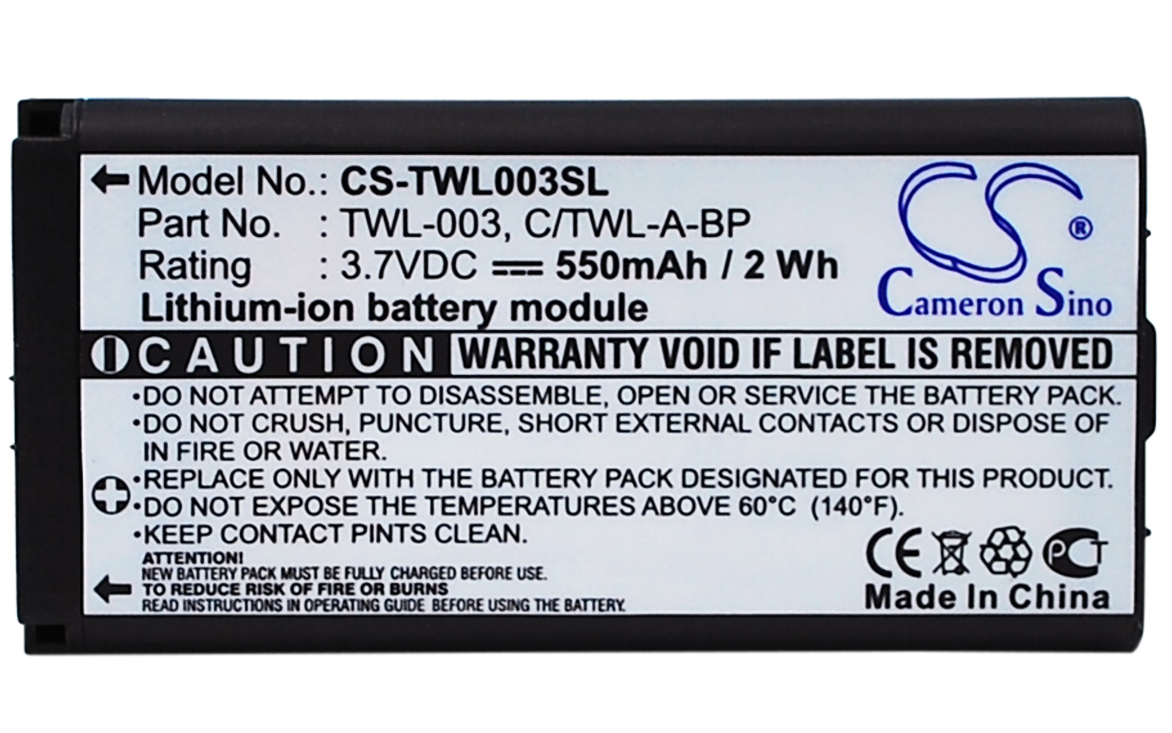 Nintendo Dsi NDSi battery rechargeable replacement