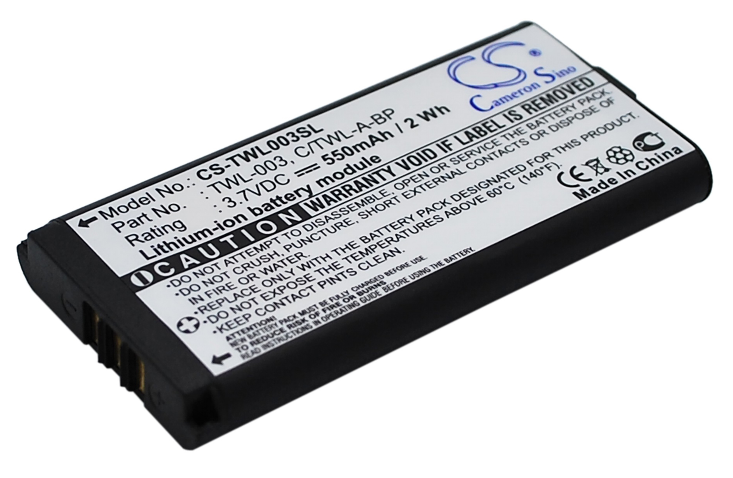 Nintendo Dsi NDSi battery rechargeable replacement