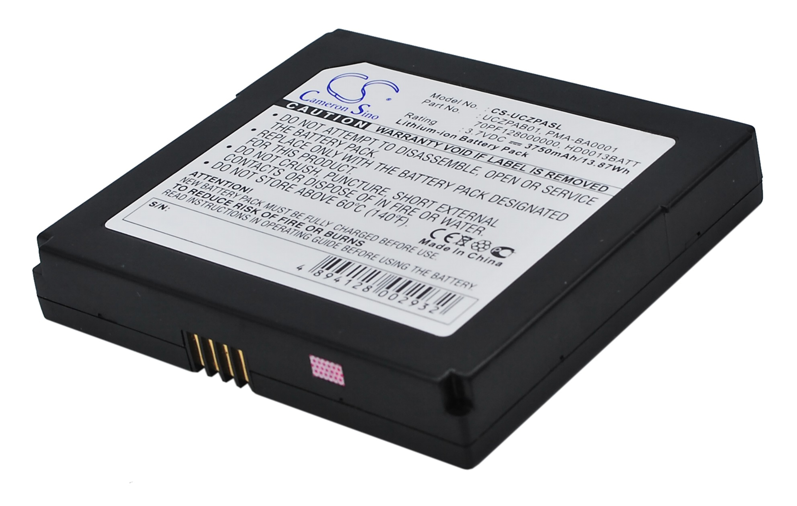 Creative BA20603R79913 PMA-BA0001 UCZPAB01 battery rechargeable