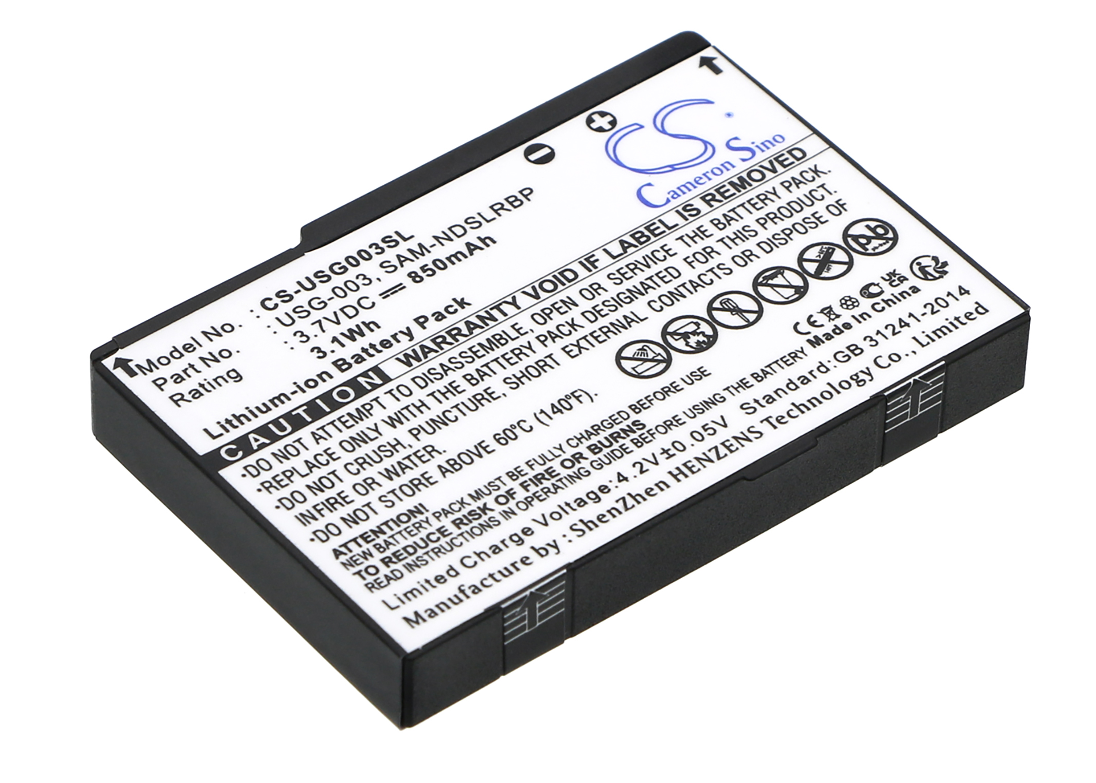Ninetendo battery DS Lite C/USG-A-BP-EUR USG-001 USG-003