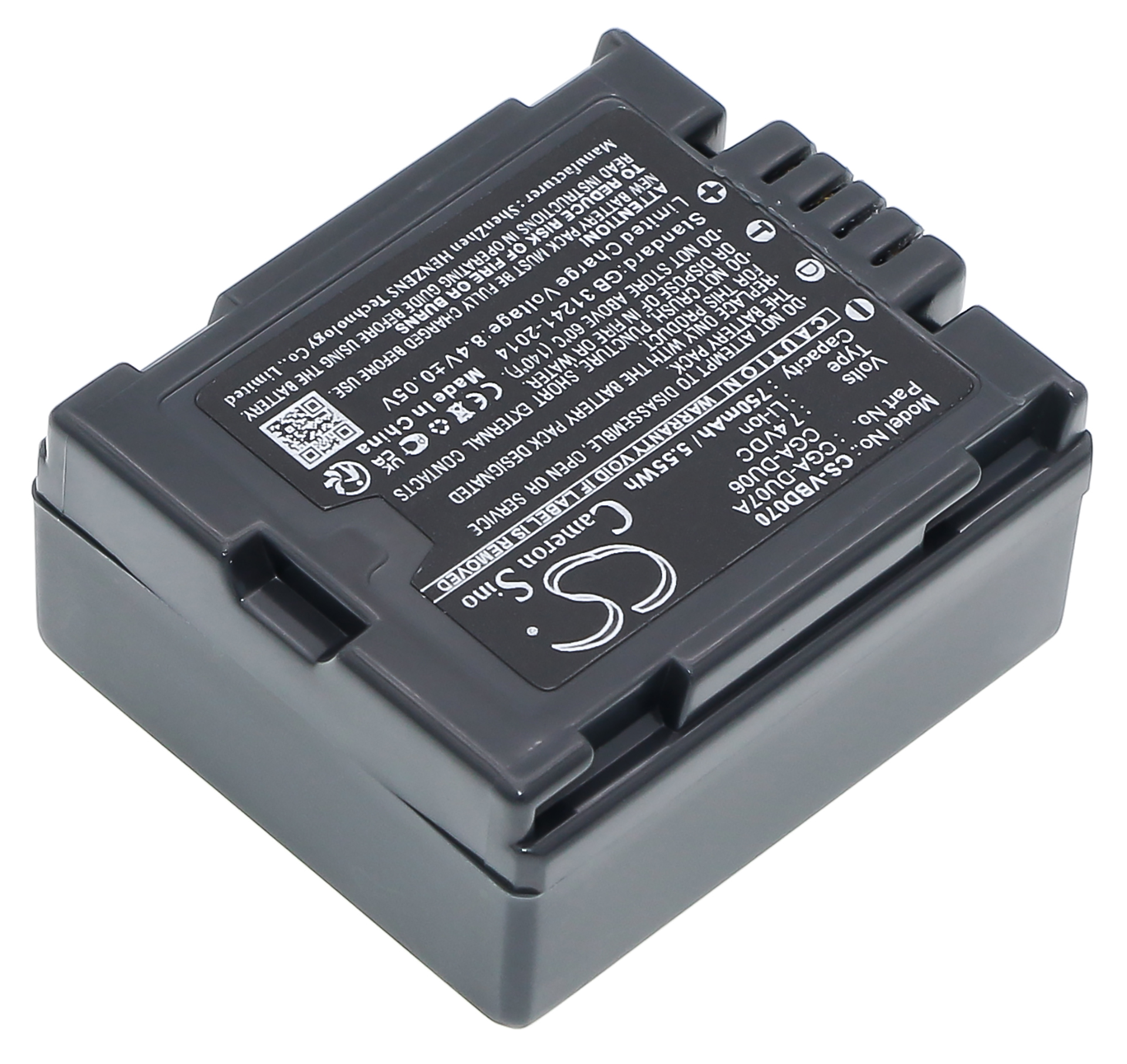 Hitachi CGR-DU06E/1B DZ-BP07P DZBP07PW DZ-BP07S battery