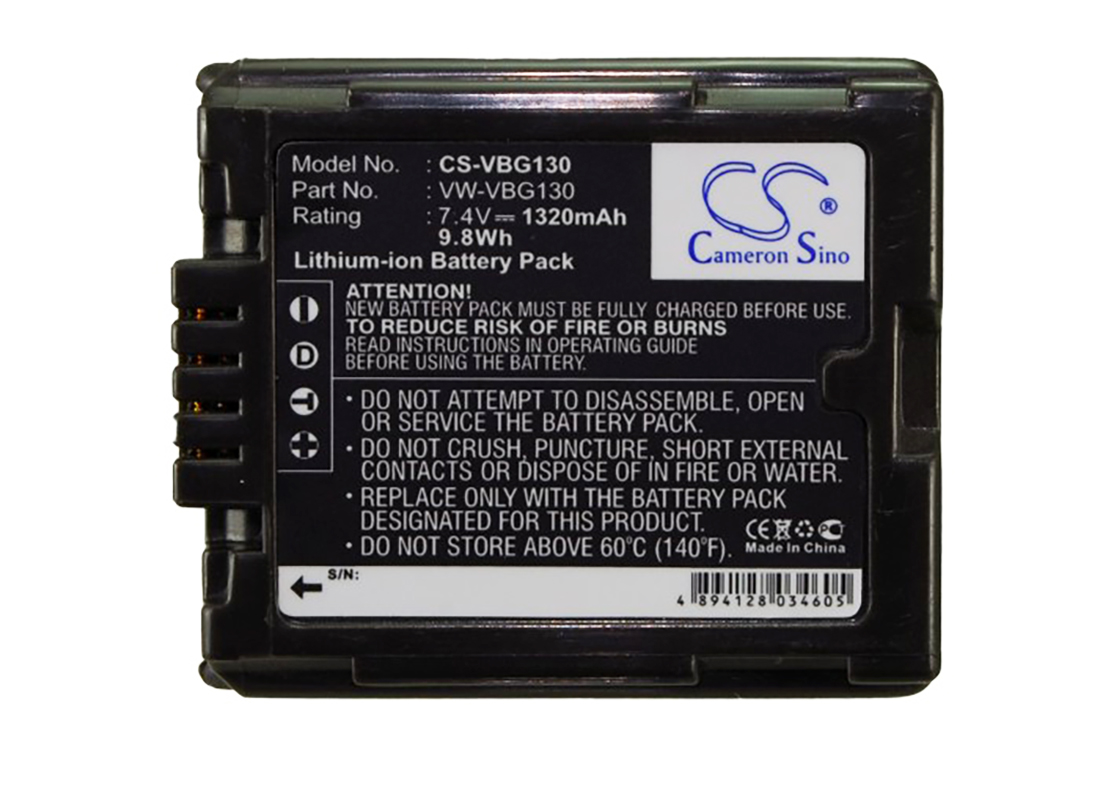 Panasonic DMW-BLA13 DMW-BLA13A DMW-BLA13AE battery 1320mAh