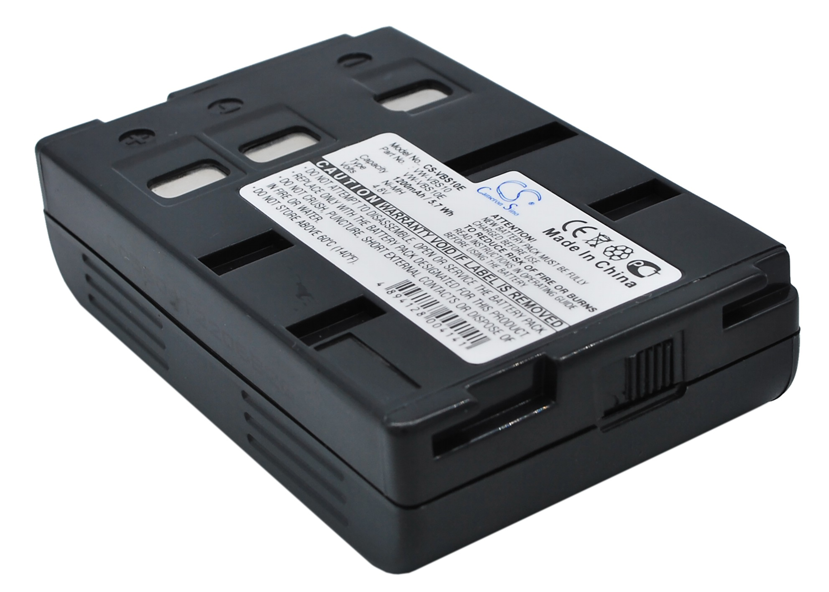 Panasonic VBS10E HHR-V211 HHR-V212 NV-A3 NVA3 P-V211 battery
