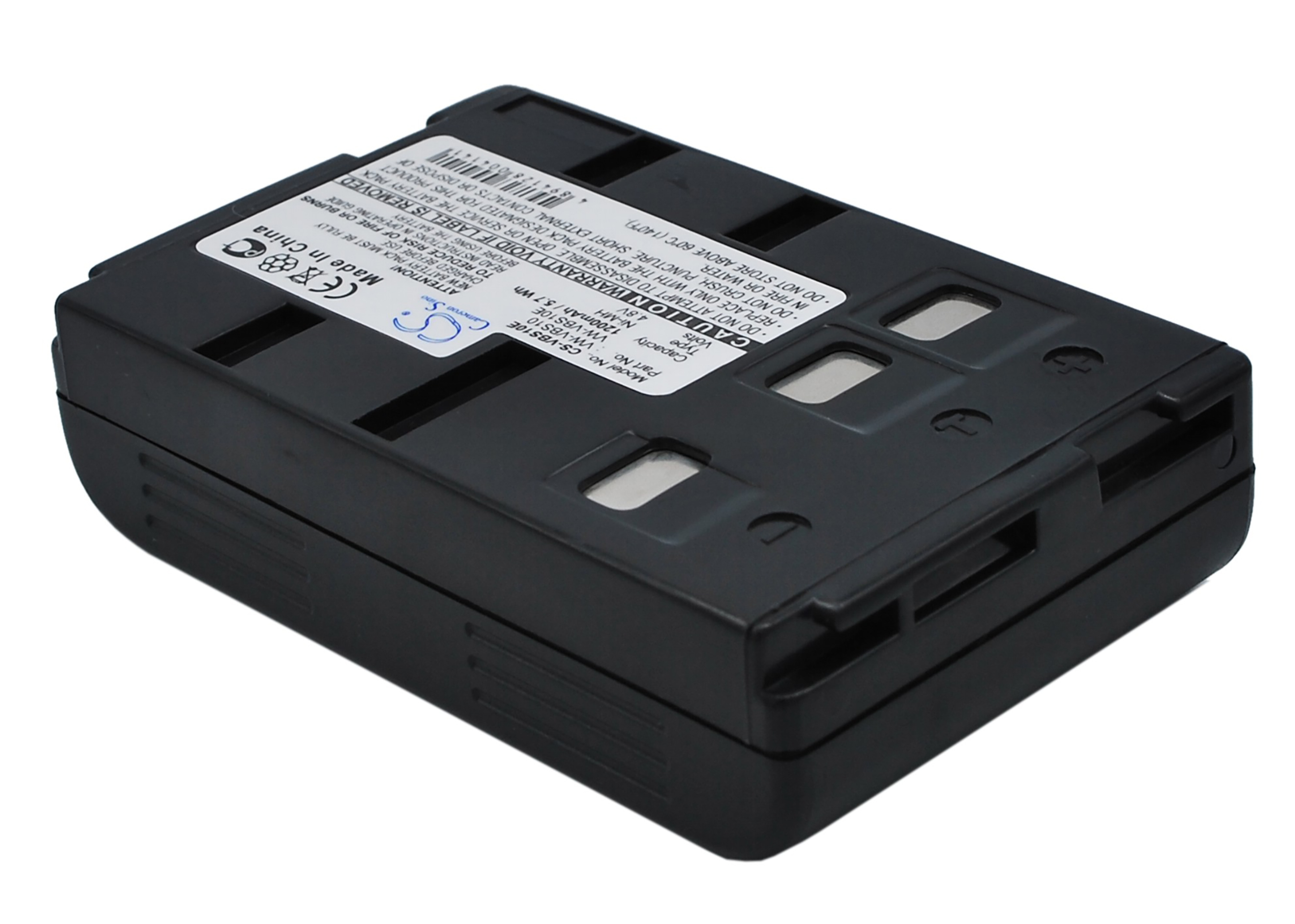 Panasonic VBS10E HHR-V211 HHR-V212 NV-A3 NVA3 P-V211 battery