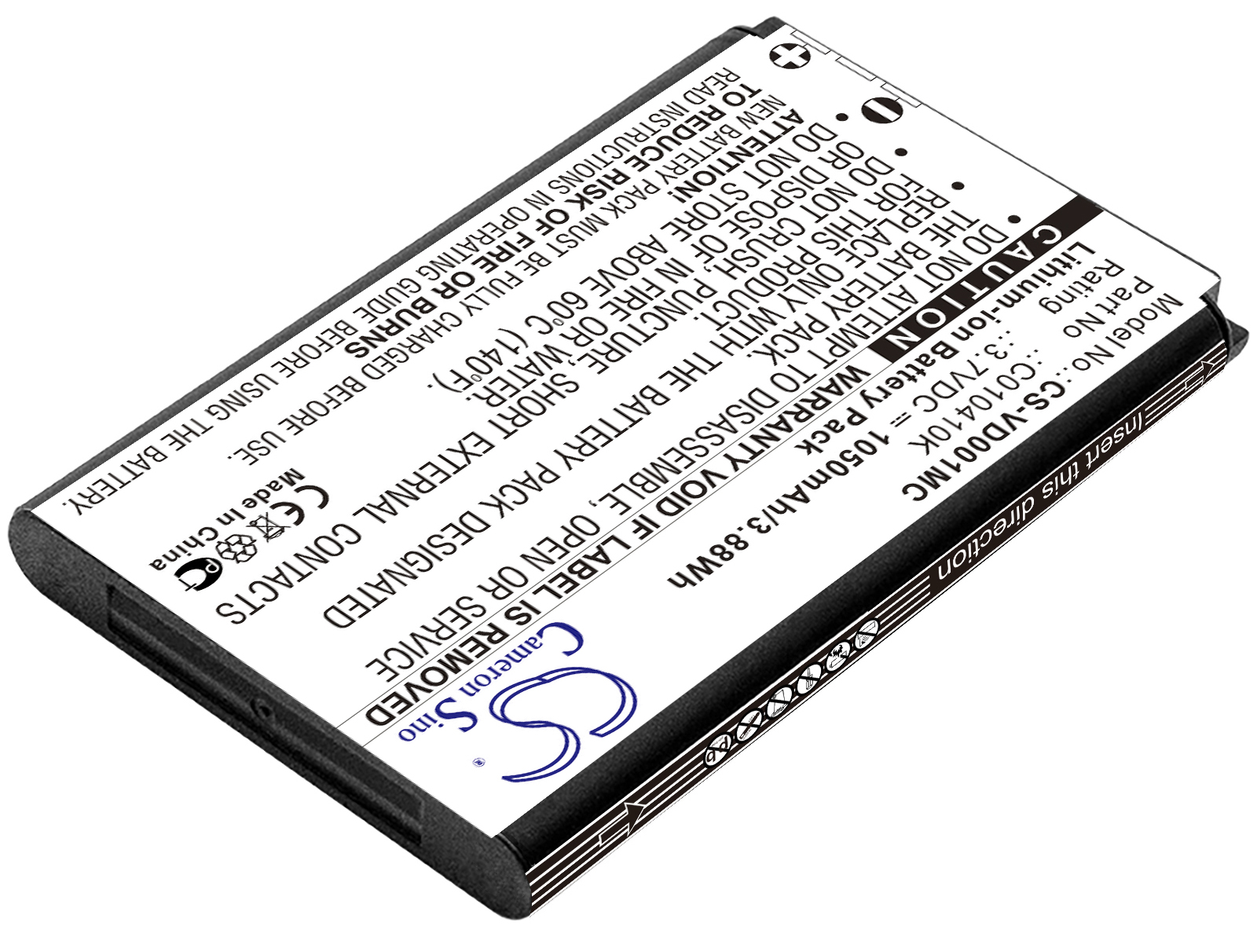 Aiptek mini PocketDV 8900 M1 C600 pro T290 VideoSharier VS1 battery