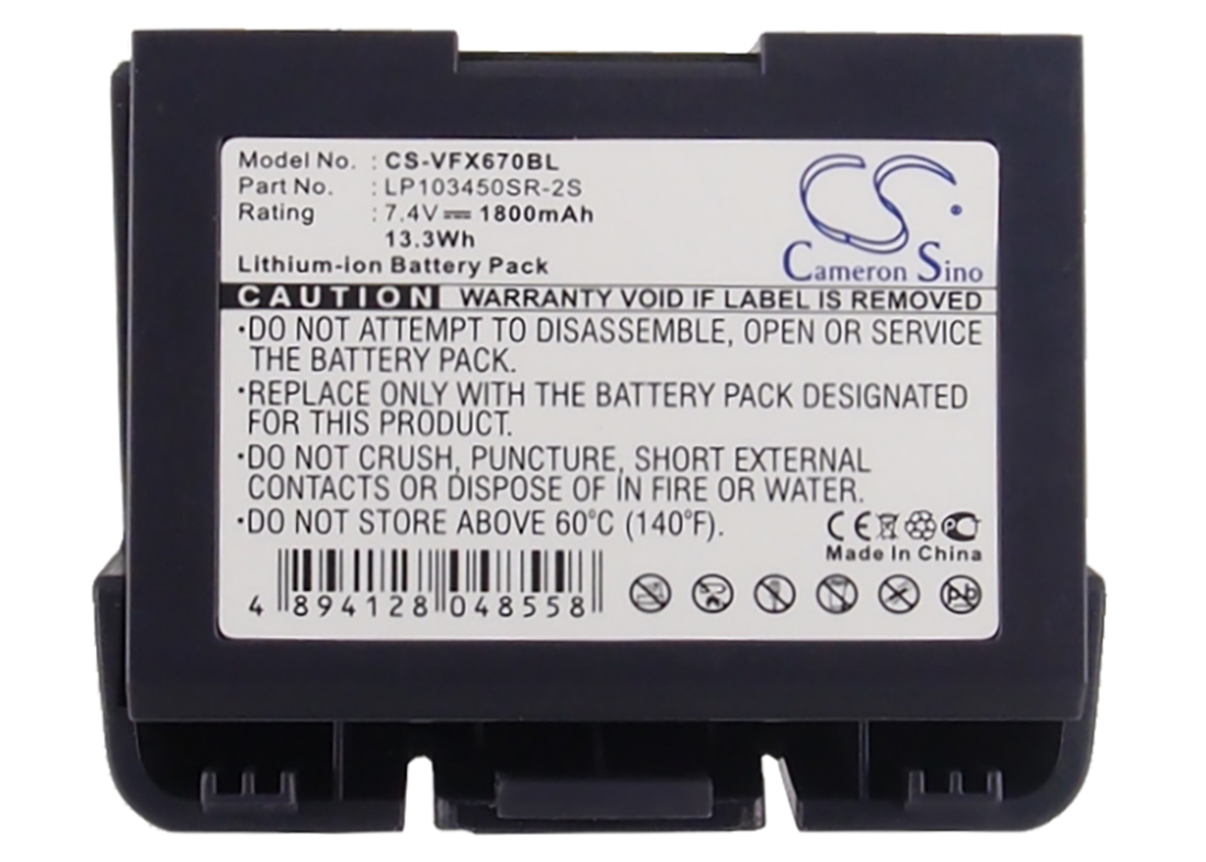 Verifone battery VX 670 24016-01-R LP103450SR-2S payment terminal