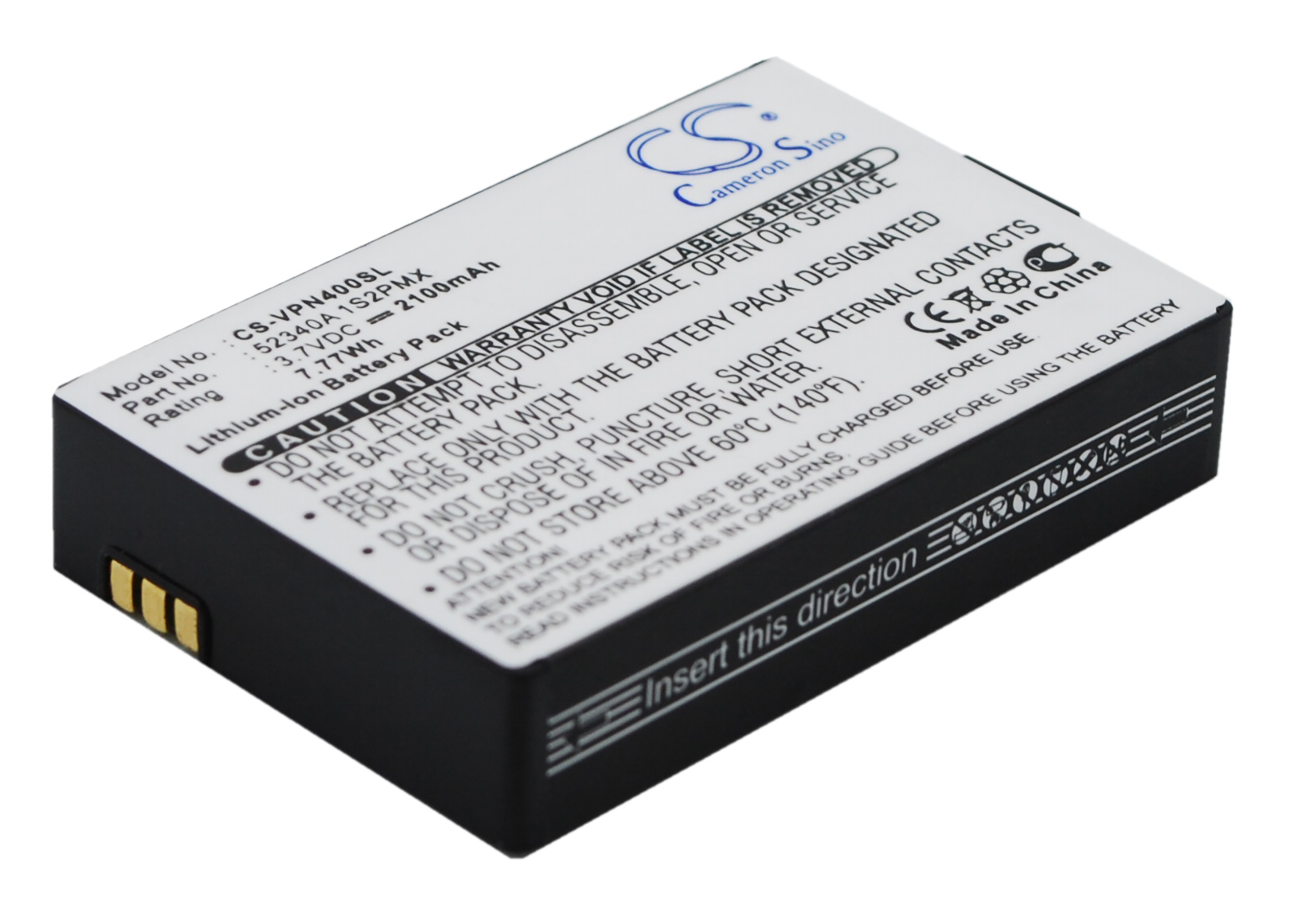 VDO Dayton battery BAT-4060 PN4000 PN4000-TSN 52340A 1S2PMX