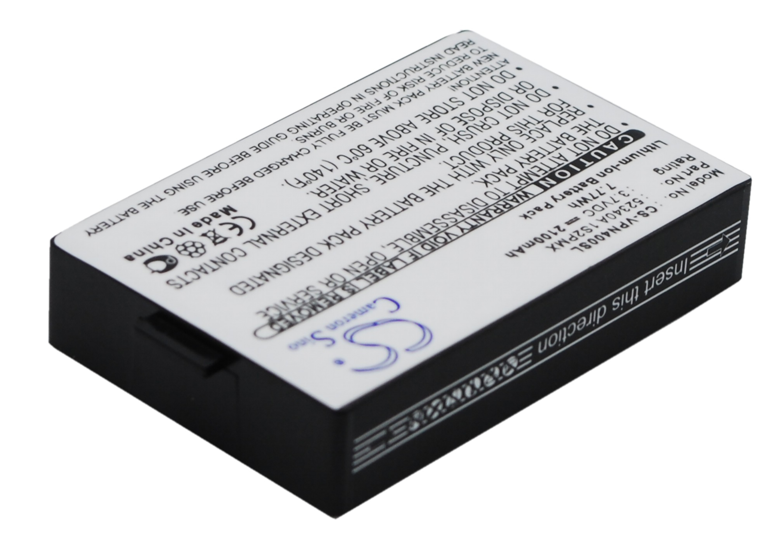 VDO Dayton battery BAT-4060 PN4000 PN4000-TSN 52340A 1S2PMX