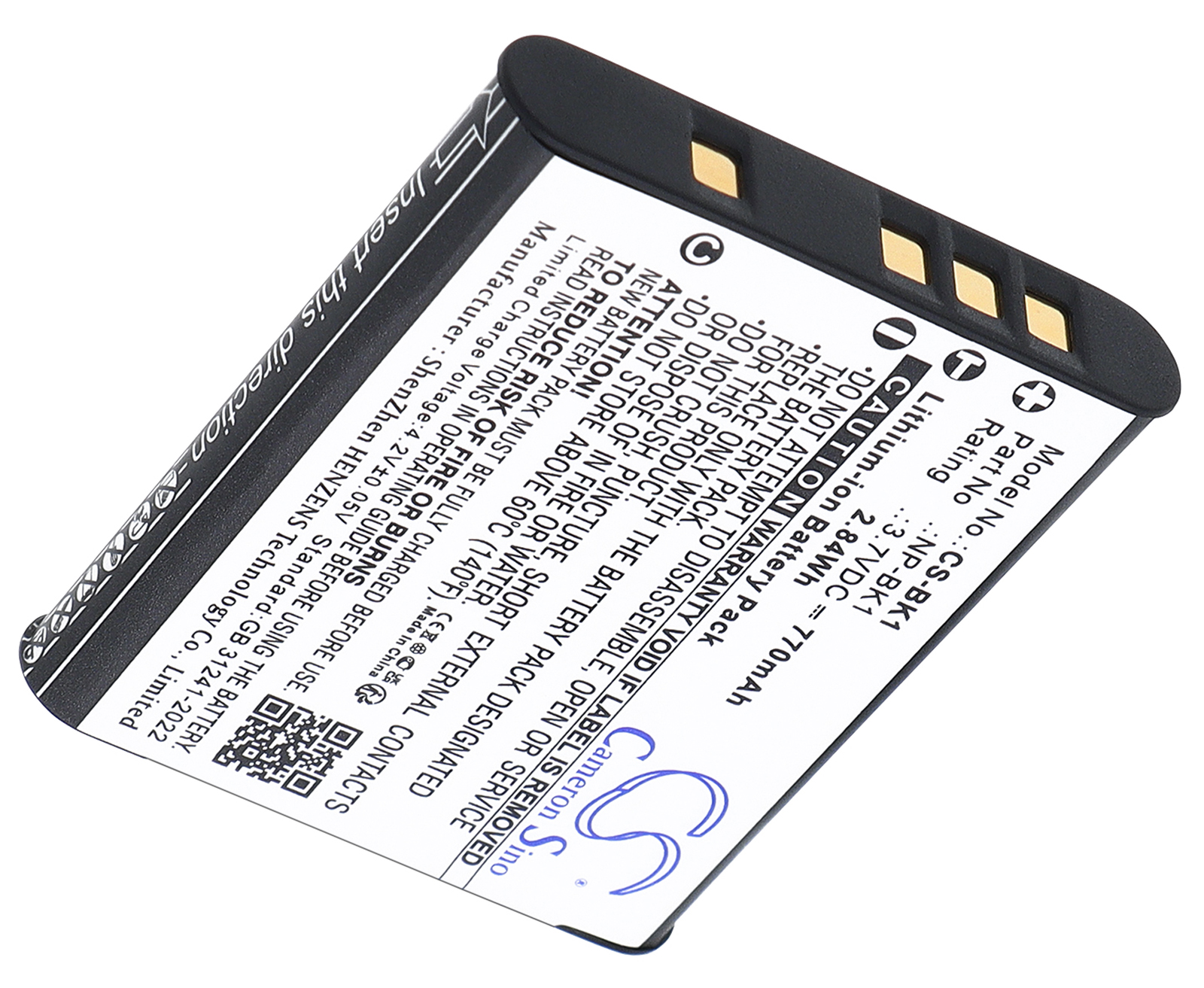 Sony Cyber-shot DSC-S950P DSC-S950S camera battery 770mAh 3.7v