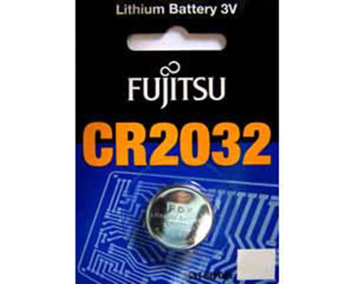 CR2032 3v Lithium coin cell camera battery Fujitsu