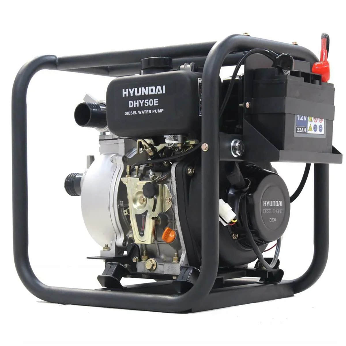 Hyundai DHY50E battery replacement clean water pump