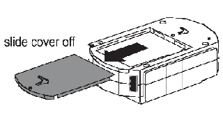 APC ES 500 battery removal, pull battery out of door