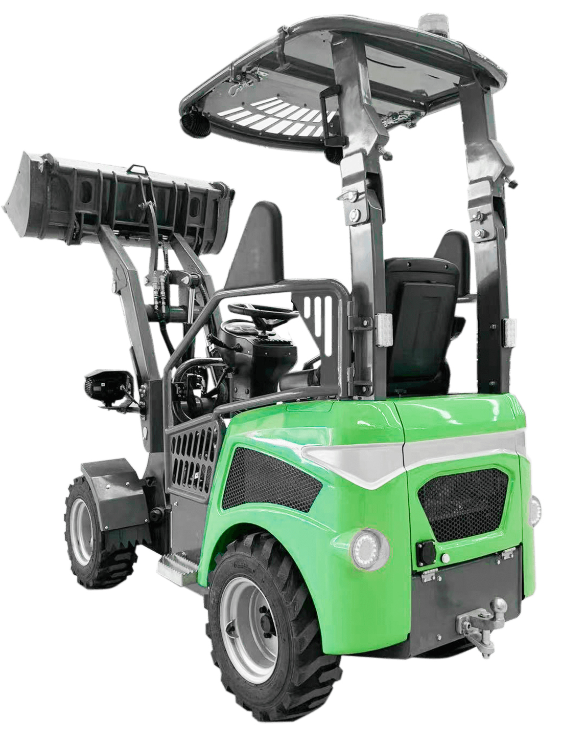 Everun ER08E battery replacement electric wheel loader
