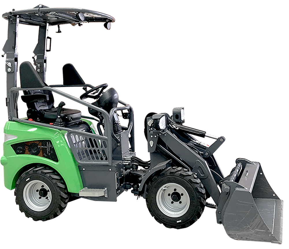 Everun ER08E battery replacement electric wheel loader