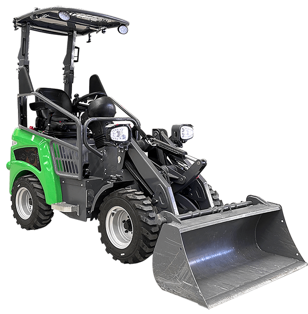 Everun ER08E battery replacement electric wheel loader