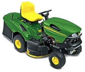 John Deere LR135 lawnmower battery replacement