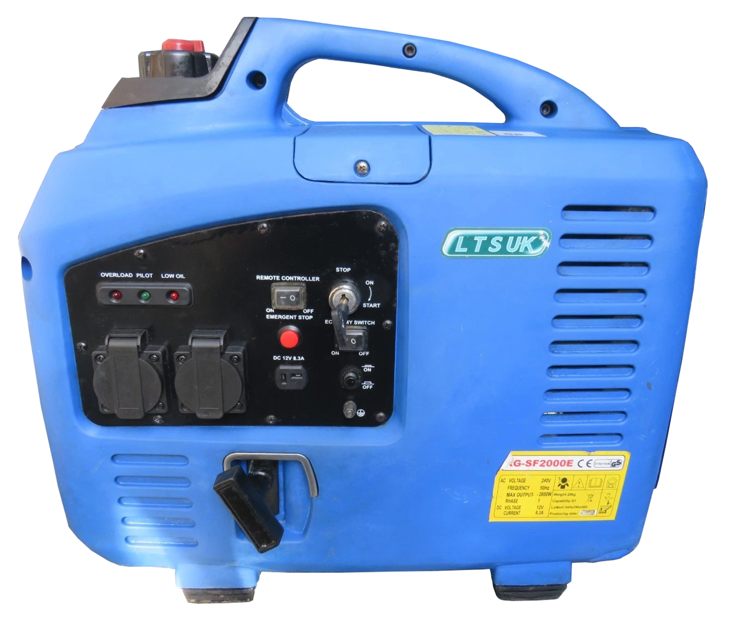 XG-SF2000e battery Inverter generator electric start