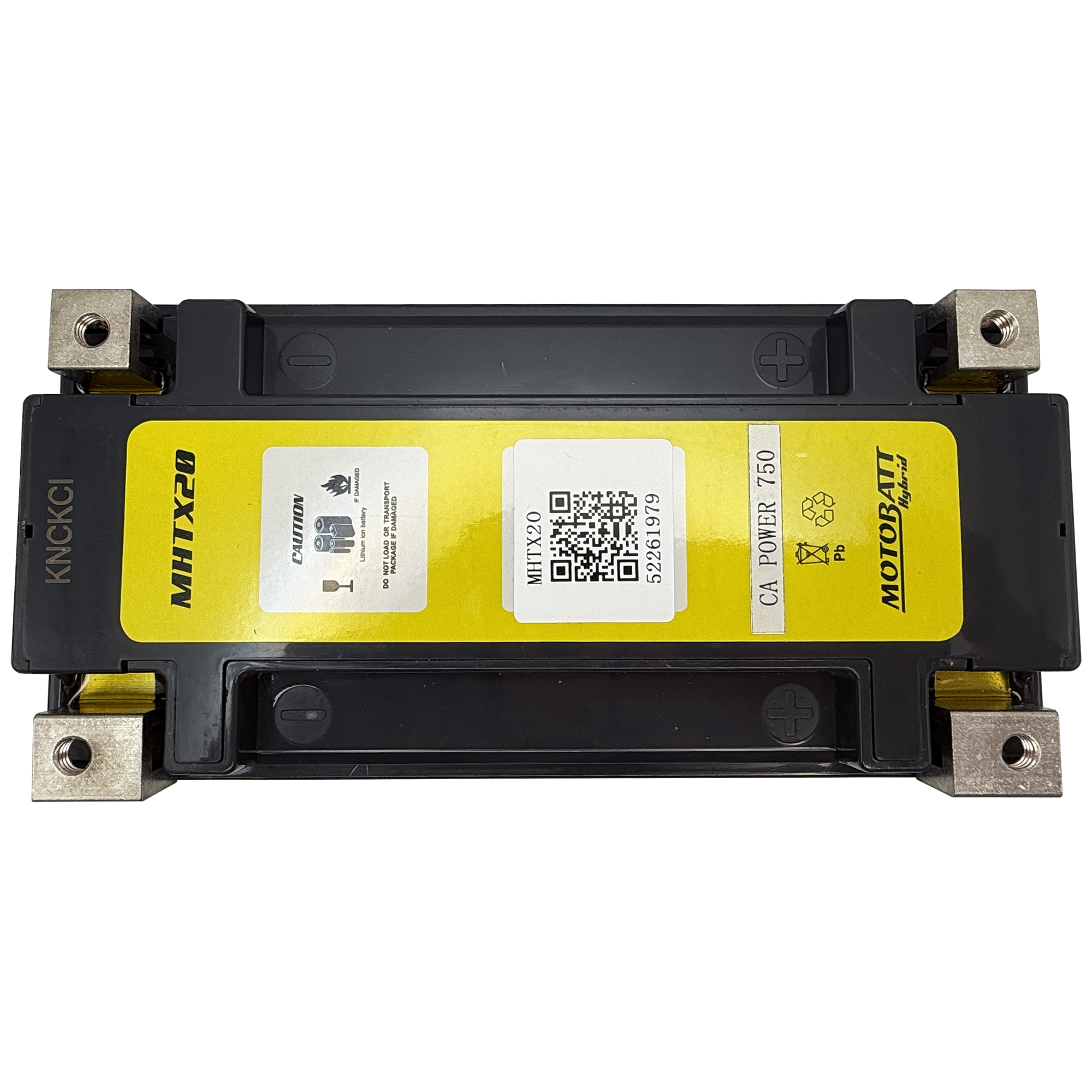 Motobatt MHTX20 Battery Replacement 12V 21Ah Hybrid Lithium