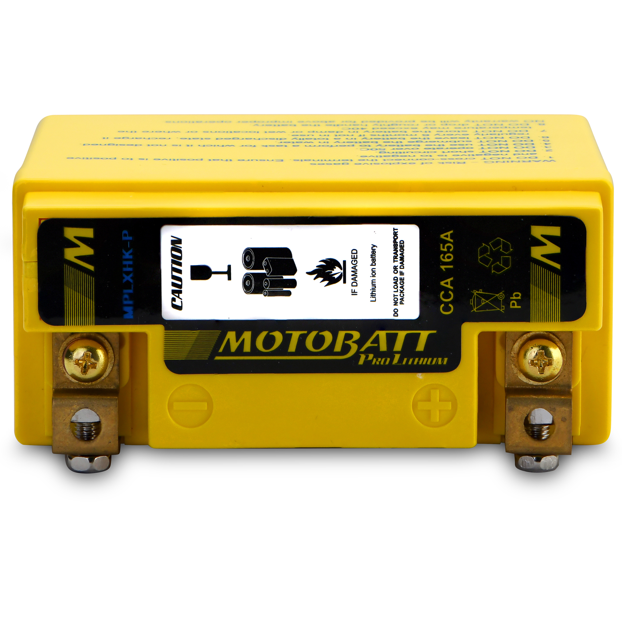 Motobatt MPLXHK-P Battery Replacement 12V 2.5Ah LiFePO4