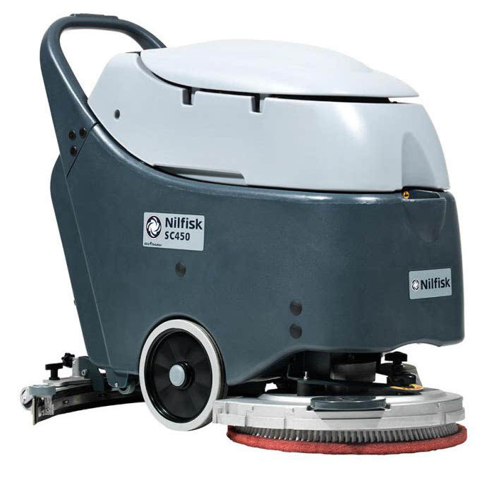 Nilfisk-SC450 SC500 SC530 scrubber dryer battery replacement
