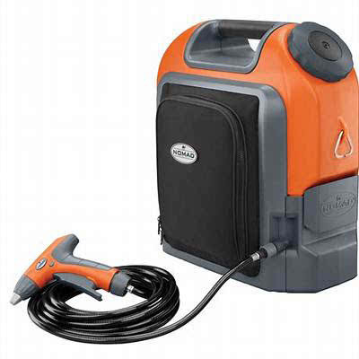 Nomad portable pressure washer 18v battery
