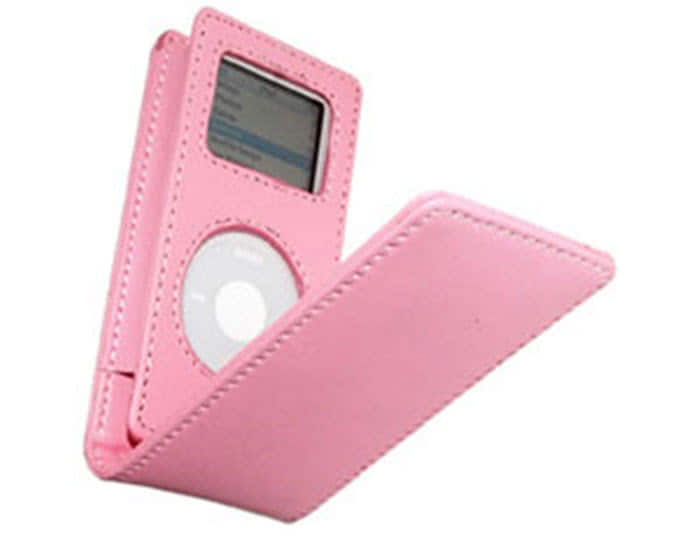 iPod Nano Leather case Pink