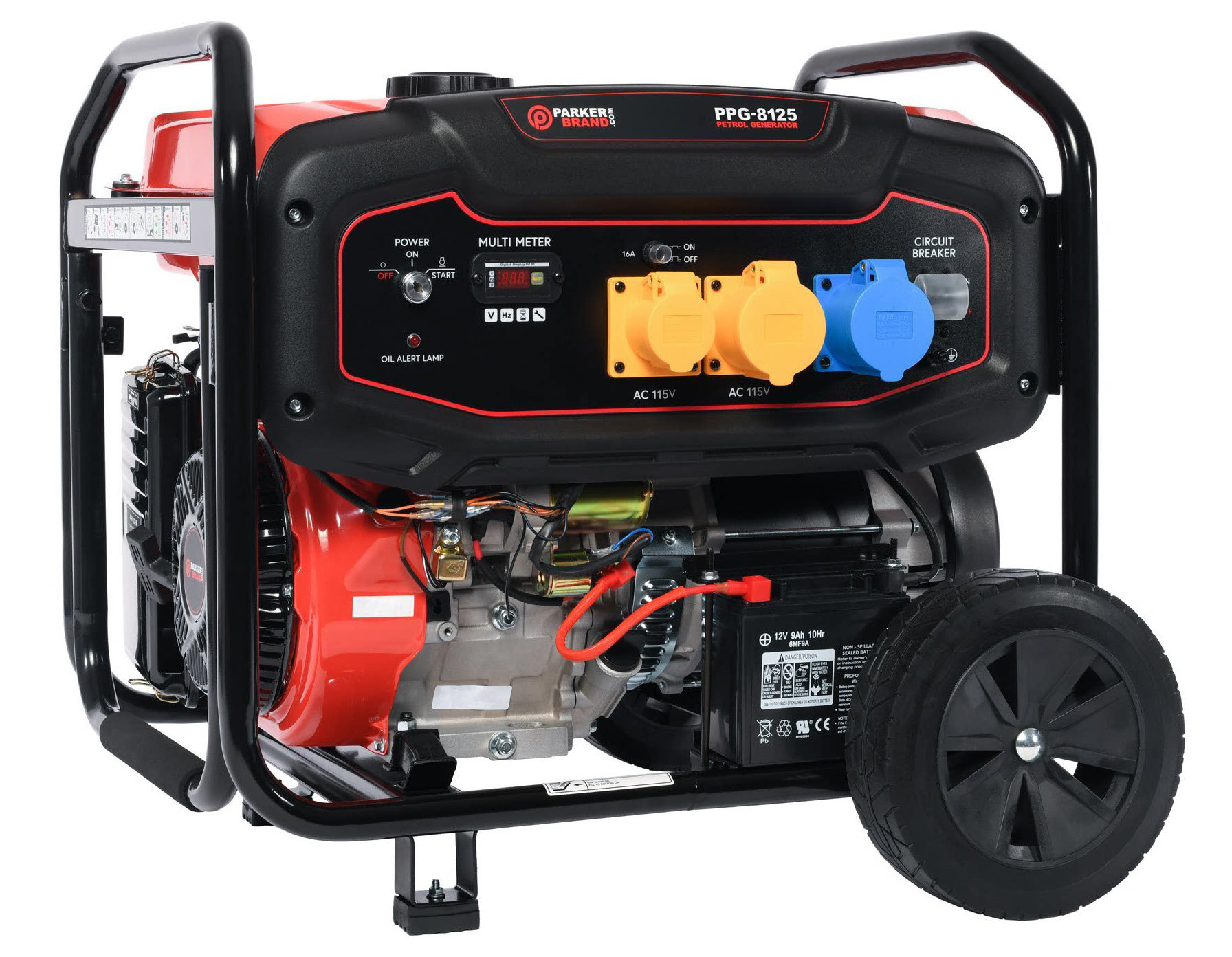 ParkerBrand PPG-8125 PPG-8125-3 battery generator