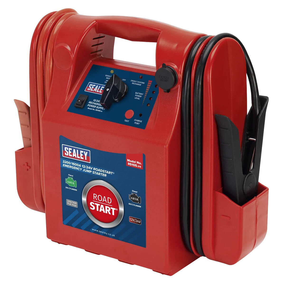 Sealey Roadstart RS105 battery replacement for jump starter