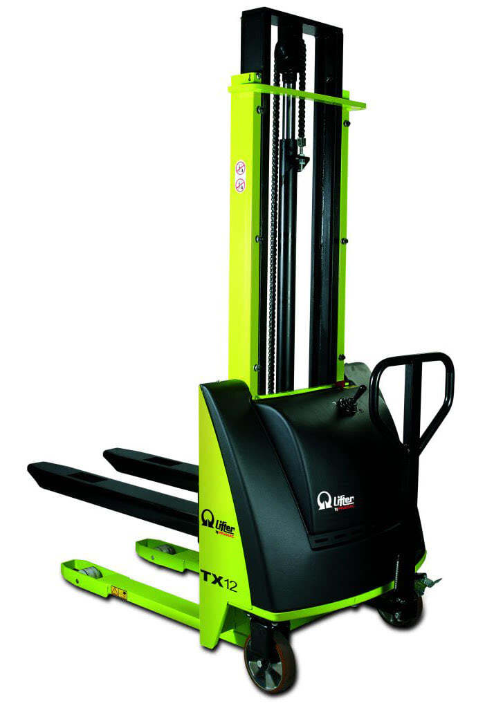 Pramac TX12-25 29 35 battery semi-electric pallet stacker