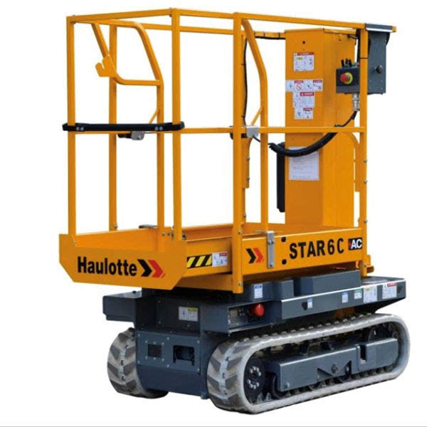 Haulotte Star-6-Crawler vertical mast battery replacement