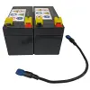 BC283/2 with link wire battery pack 24v 1.2ah