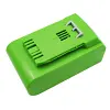 Greenworks 20-Inch Pole Hedge Trimmer battery 4000mAh Li-ion 24v
