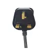 12v 2-ampere smart battery charger with clips