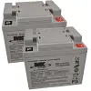 MK M50-12-SLD-M battery replacement 12v 50Ah AGM x2