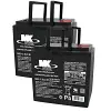 MK M62-12-SLD-M mobility scooter power chair batteries AGM