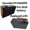 Hyundai P5100SPE battery replacement electric lawn mower AGM