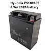 Hyundai P5100SPE battery replacement electric lawn mower AGM
