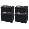 Mayville Engineering Scissor Lifts Quadrex-E Model battery